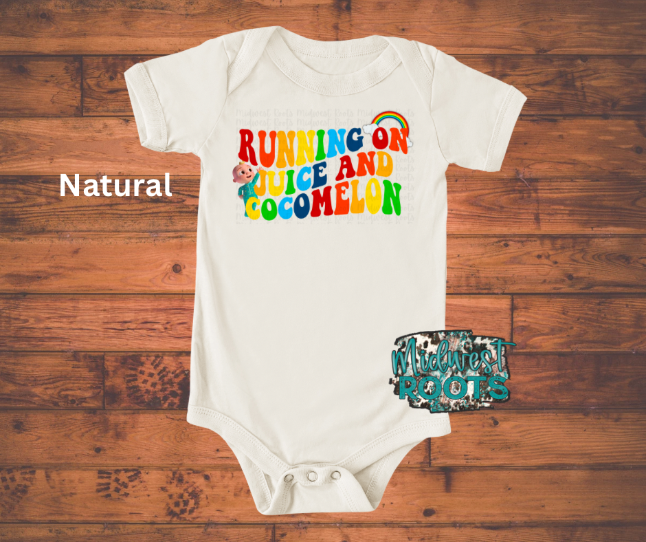 Kids Running on a Juice Box and Co Co